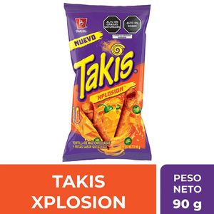 Tortillas de Maíz TAKIS Explosión Bolsa 90gr