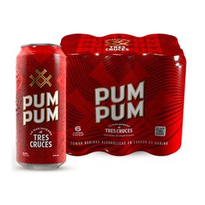 Cerveza PUM PUM Sixpack Lata 473ml
