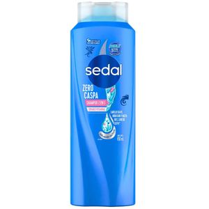 Shampoo SEDAL Zero Caspa 2 en 1 Frasco 650ml