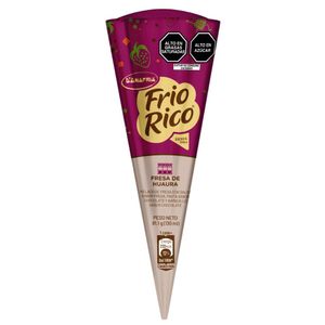 Helado FRIO RICO Sabor Fresa Huaura 130ml