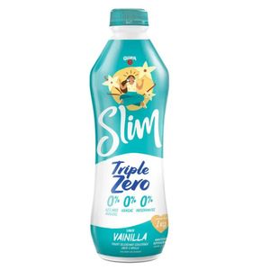 Yogurt GLORIA Slim Sabor a Vainilla Botella 1Kg