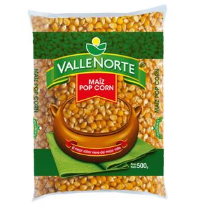 Maíz Pop Corn VALLENORTE Bolsa 500gr