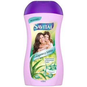 Shampoo SAVITAL Sábila y Colágeno Frasco 510ml
