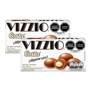 Chocolate COSTA Vizzio Caja 69g x 2u