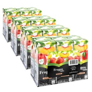 Bebidas FRUGOS Durazno Cajita 235ml Caja 24u