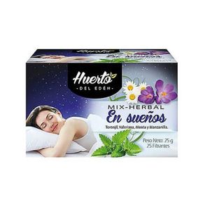 Infusiones Ensueño HUERTO DEL EDEN Caja 25 Und