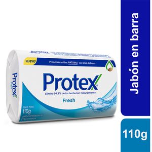Jabón Antibacterial PROTEX Fresh Barra 110g