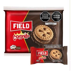 Galletas CORONITA Chocolate Paquete 6u 36g