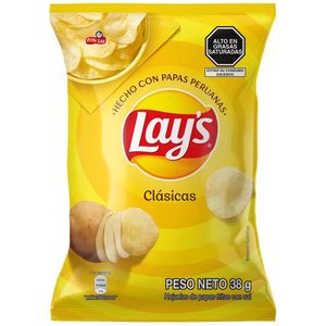 Papas LAYS Clásicas Bolsa 38g