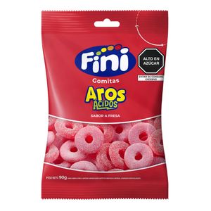 Gomas FINI Sabor Fresa Ácido Bolsa 90g