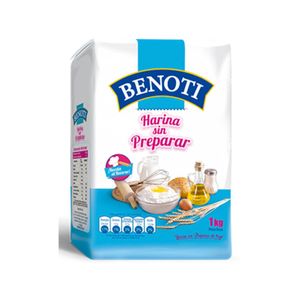 Harina BENOTI Sin Preparar Paquete 1Kg