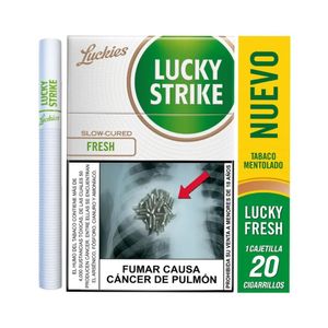 Cigarros LUCKY Fresh End Cajetilla 20u