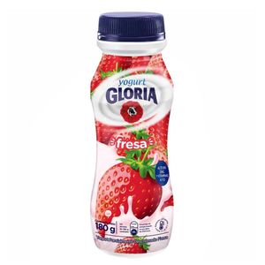 Yogurt Bebible de Fresa GLORIA Botella 180g