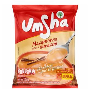 Mazamorra de Durazno UMSHA Bolsa 125g