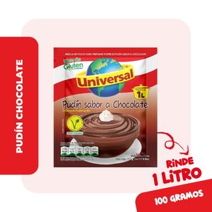 Pudin UNIVERSAL sabor a Chocolate Bolsa 100gr