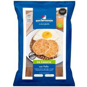 Hamburguesa de Pollo SAN FERNANDO La Casera Bolsa 14u 910g