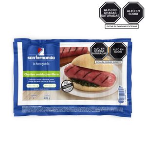 Chorizo SAN FERNANDO Parrillero Paquete 480gr