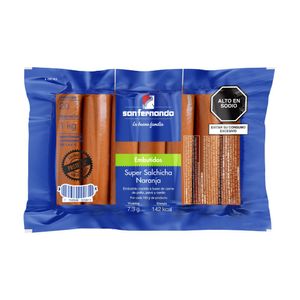 Salchicha Naranja SAN FERNANDO 1Kg Paquete 20un