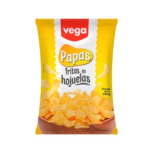 Papas Fritas VEGA Hojuelas Bolsa 200g