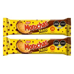 Galletas MOROCHAS Taco 75g x 2u