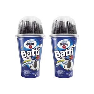 Yogurt Battimix GLORIA Mini Cookies Vaso 138g x 2u