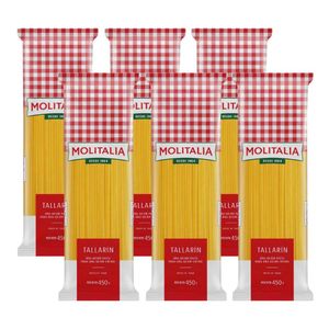 Tallarín MOLITALIA Bolsa 450gr x 6u