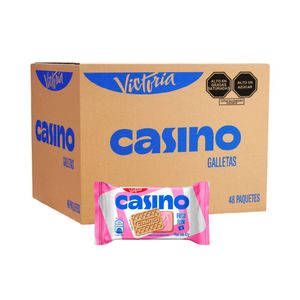 Galletas CASINO Fresa Caja 8 Sixpack 258g