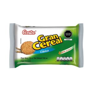 Galletas COSTA Gran Cereal Clásico Paquete 6u 36g