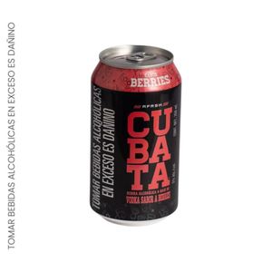 Vodka CUBATA Berries Lata 350ml