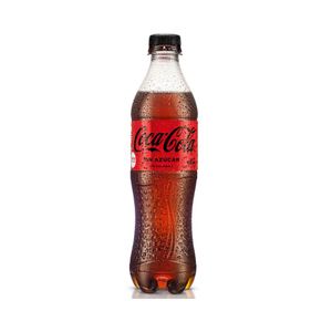 Gaseosa COCA COLA Sin Azúcar Botella 500ml