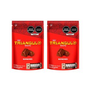 Chocolate NESTLÉ Triángulo Doypack 136gr x 2u