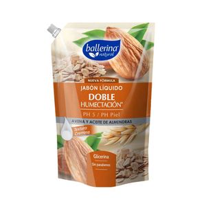 Jabón Líquido BALLERINA Avena y Almendras Doypack 750ml