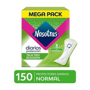 Protectores Diarios NOSOTRAS Normal Caja 150u