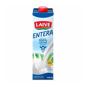 Leche LAIVE UHT Entera Caja 946ml