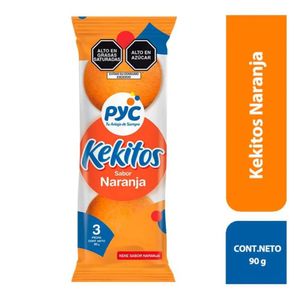 Kekito PYC Naranja Bolsa 90g
