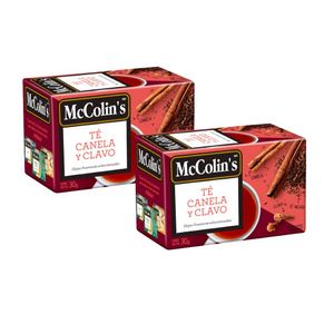 Té Canela y Clavo MC COLIN'S Caja 25un x 2u