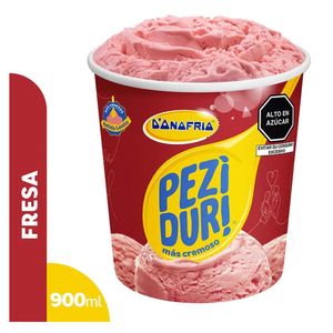 Helado D'ONOFRIO Peziduri Fresa Cremoso Pote 900ml