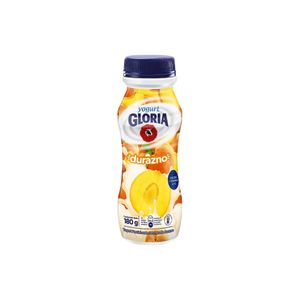 Yogurt Bebible GLORIA Sabor a Durazno Botella 180g