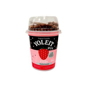 Yogurt YOLEIT MIX Sabor a Fresa con Cereal Chocolate Vaso 125ml