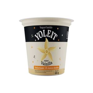 Yogurt YOLEIT Sabor a Vainilla Vaso 125g