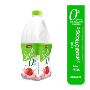 Yogurt LAIVE Sbelt Sabor a Fresa Galón 1.7L