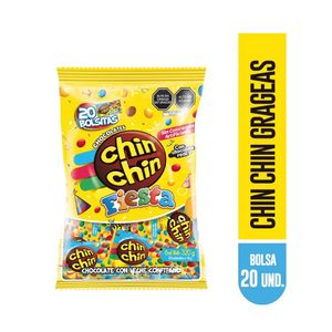 Grageas CHIN CHIN Fiesta Bolsa 16g Paquete 20u