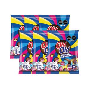Marshmallow OLE OLE Festival de Sabores Bolsa 4.5g Paquete 45u x 6u