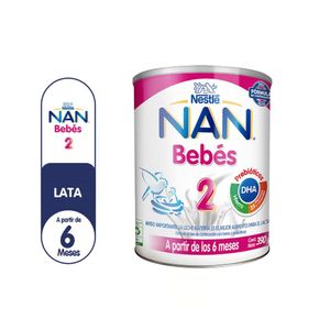 Fórmula Láctea Liquida NAN 2 Bebés Lata 390g