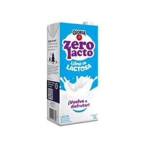 Leche Fresca UHT GLORIA Zero Lacto Caja 1L