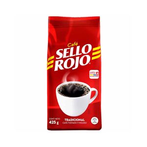 Café Molido SELLO ROJO Tradición Bolsa 425g