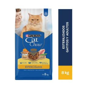 Comida para Gatos CAT CHOW Adulto Esterilizados Defense Plus Bolsa 8kg