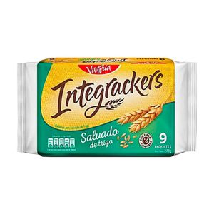 Galleta INTEGRACKER con Salvado de Trigo Paquete 9un