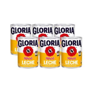 Leche GLORIA Niños Lata 390g x6u