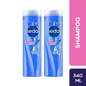Shampoo SEDAL Zero Caspa 2 en 1 Frasco 340ml x 2u